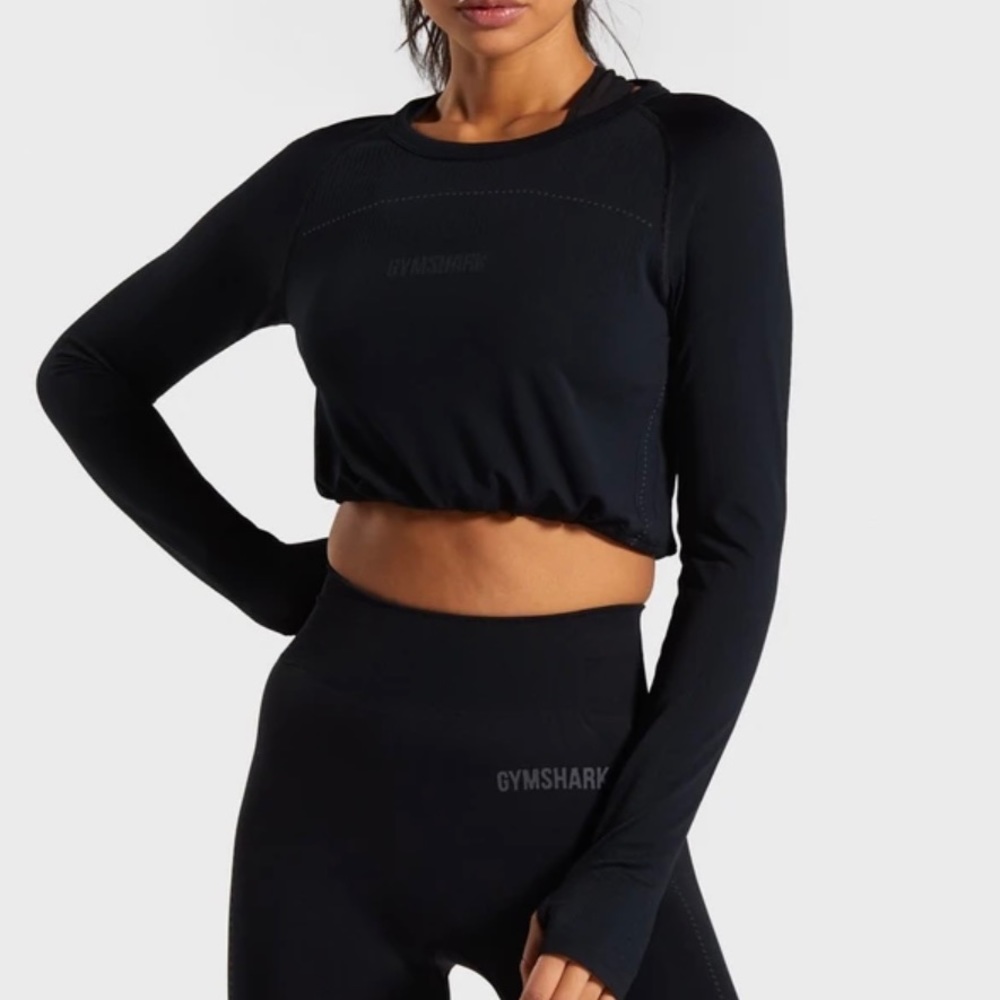 Gymshark long sleeve crop top